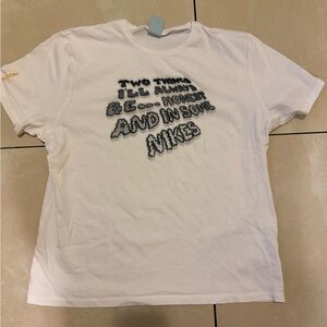 NOCTA Nike “Be honest” quote white graphic T shirt Sz XL certified lover boy